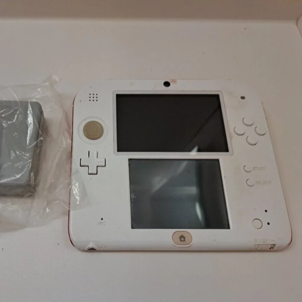 Nintendo 2DS Handheld System with Charger Stylus Case 8GB SD